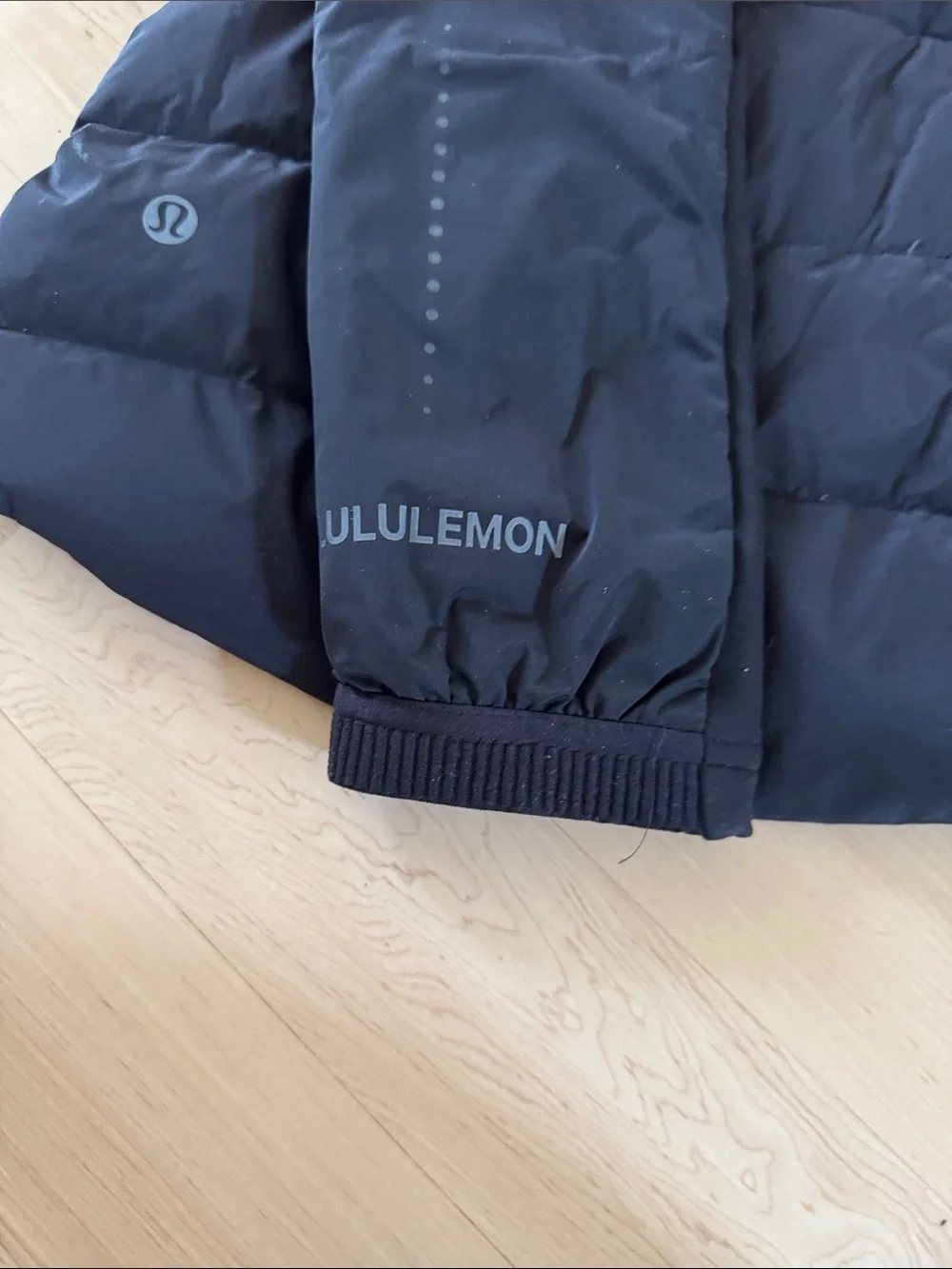 Lululemon-Women's Down for It All Jacket-Coat-Black-Athletic Athleisure-Size 6